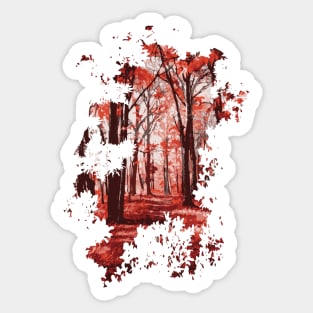 Woodland Walk Sticker